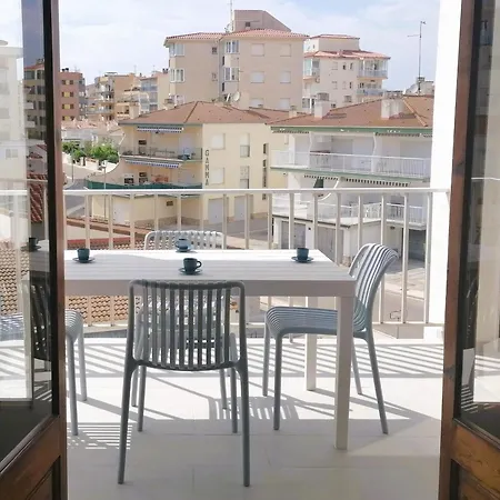 Apartment En Segunda Linea De Playa Con Terraza, Wifi Y Parking En Santa Margarita - Es-258-120